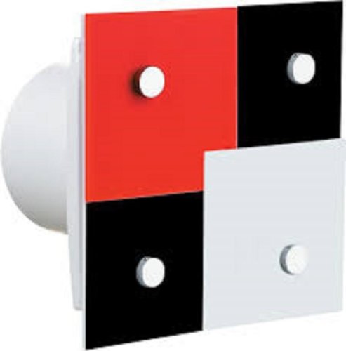 Вентилятор декоративный осевой Vents 100 Домино 1 D100 белый картинка